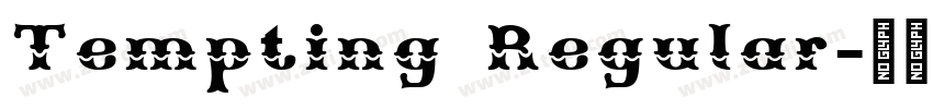 Tempting Regular字体转换